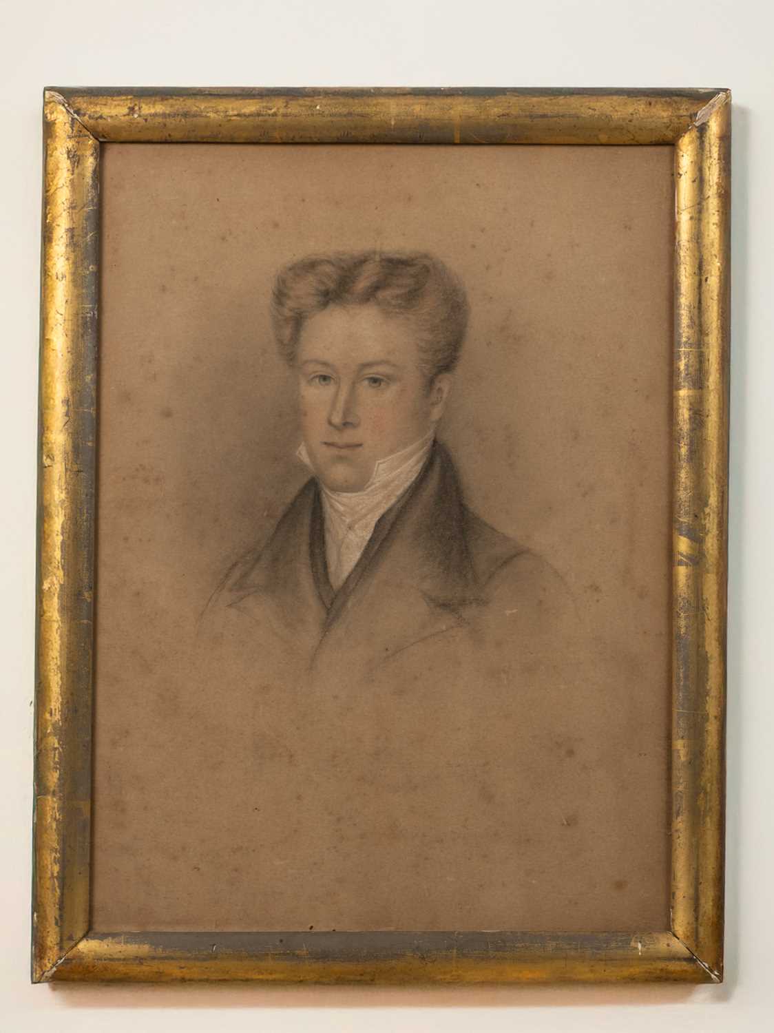 Lot 10 - English School (19th century) Portrait of a...