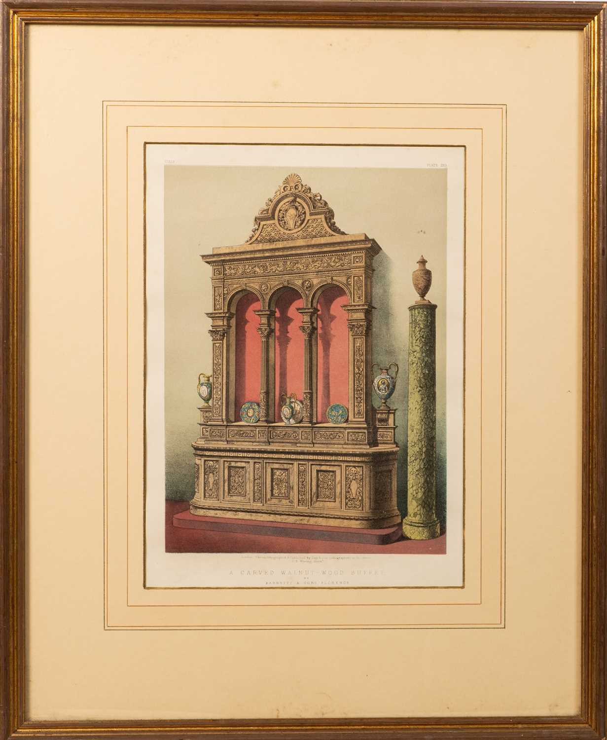 Lot 12 - Day & Son (Lithographers) 'A Cabinet by Cremer,...
