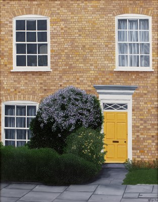 Lot 274 - Jennifer Brown (20th century) The yellow door,...