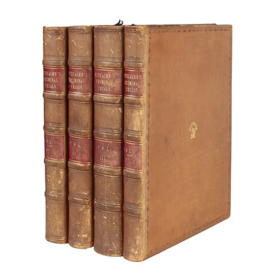 Lot 484 - PITCAIRN (Robert) CRIMINAL TRIALS IN SCOTLAND...