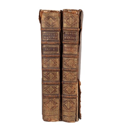 Lot 487 - POCQUET (Claude de Livonniere), ‘Coustumes du...