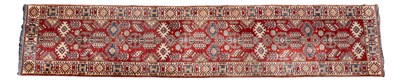 Lot 1254 - A modern Kazak runner
