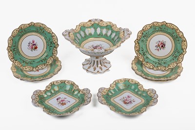 Lot 325 - A collection of 19th century English porcelain