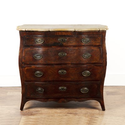 Lot Kingswood Dutch style bombe commode 19th...