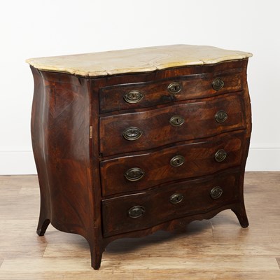 Lot Kingswood Dutch style bombe commode 19th...
