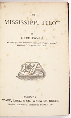 Lot 519 - TWAIN (MARK) (Samuel L. Clemens) ‘The...