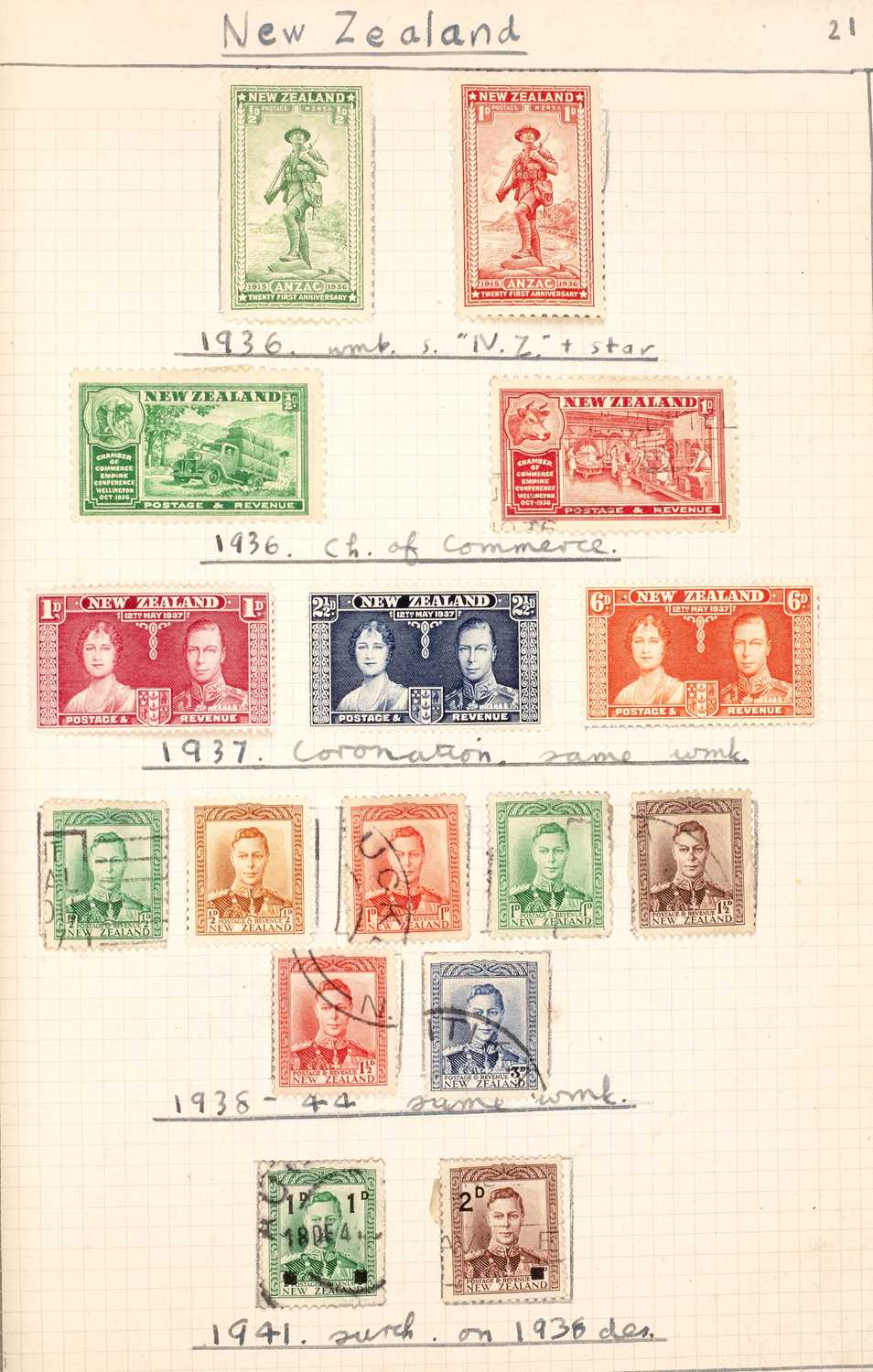 Lot 520 - Six Albums of World Stamps; ADEN, BERMUDA,...