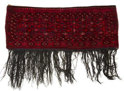 Lot 227 - A Salor / Saryk Turkmen torba with the...