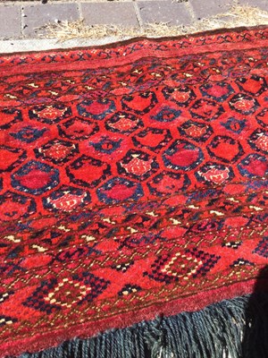 Lot 227 - A Salor / Saryk Turkmen torba with the...
