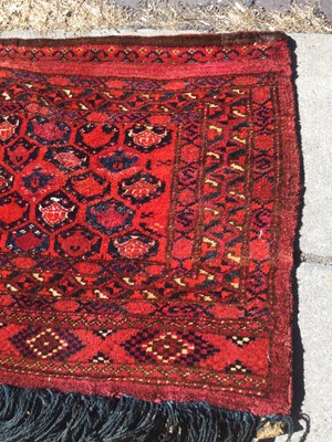 Lot 227 - A Salor / Saryk Turkmen torba with the...