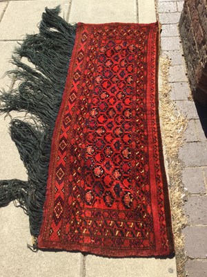 Lot 227 - A Salor / Saryk Turkmen torba with the...