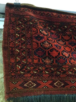 Lot 227 - A Salor / Saryk Turkmen torba with the...