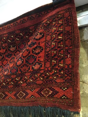 Lot 227 - A Salor / Saryk Turkmen torba with the...