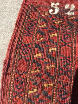Lot 227 - A Salor / Saryk Turkmen torba with the...