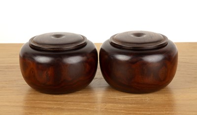 Lot 400 - Two Huanghali bowls with Go counters Chinese,...