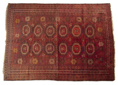 Lot 245 - A Ersari Kizil Ayak Turkmen carpet with...