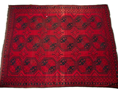 Lot 246 - A Ersari Turkmen main carpet, Circa 1880....