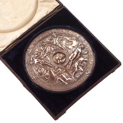 Lot 200 - A Victorian copper national art competition...
