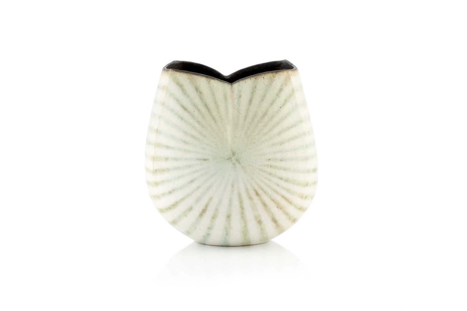 Lot John Ward (1938-2023) Vessel matte white glaze...