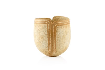 Lot 506 - John Ward (1938-2023) Vessel mottled ochre...