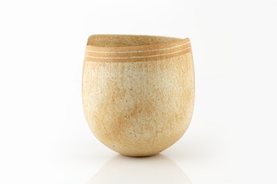 Lot 506 - John Ward (1938-2023) Vessel mottled ochre...
