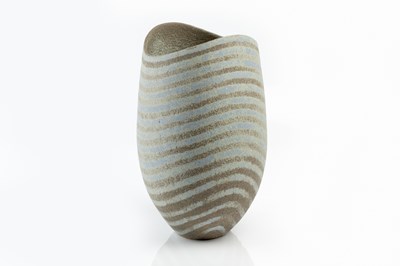 Lot 510 - John Ward (1938-2023) Vessel grey and blue...
