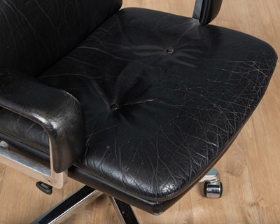 Lot 166 - A mid-20th century desk chair, possibly by Karl Eric Ekselius