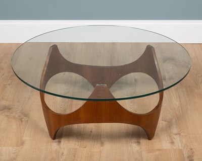 Lot 207 - A Henry P. Glass biomorphic coffee table