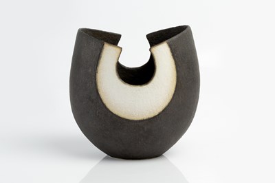 Lot John Ward (1938-2023) Vessel black and white...