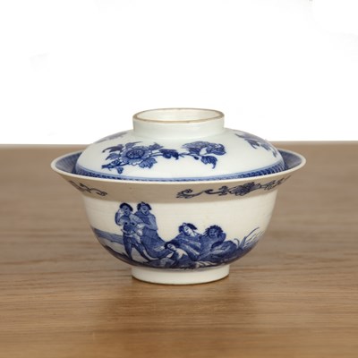 Lot 15A - Blue and white bowl and cover Chinese, 18th...