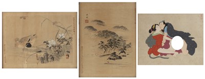 Lot 461 - Collection of prints Japanese, 19th Century to...