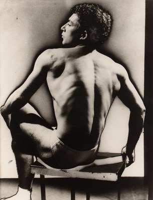 Lot 416 - Man Ray (1890-1976) Two male nudes with...