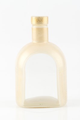 Lot 849 - Barovier & Toso Bottle with stopper glass with...