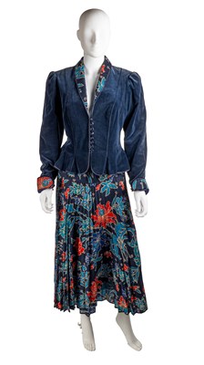 Lot 267 - An Annabelinda, Oxford, 1970’s, velvet jacket...