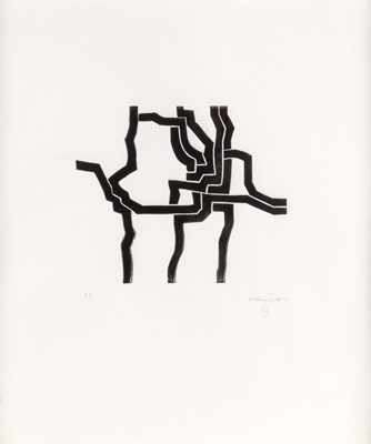 Lot 376 - Eduardo Chillida (1924-2002) Mas Alla (Beyond),...