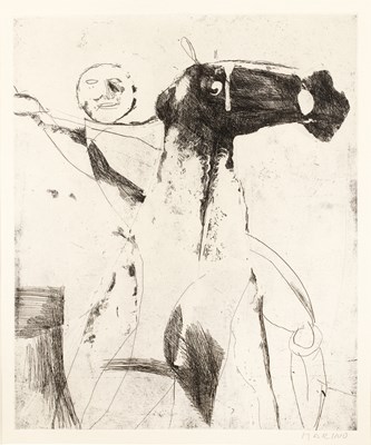 Lot 317 - Marino Marini (1901-1980) L'Annunciazione,...