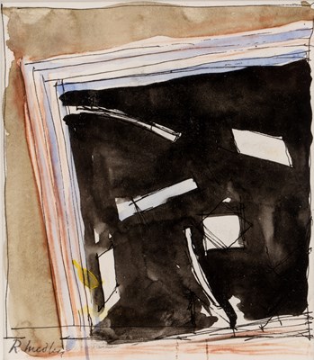 Lot 371 - Robert Medley (1905-1994) Black Window signed...