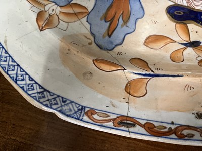 Lot 30 - A pair of early 19th century Mason's ironstone meat platters