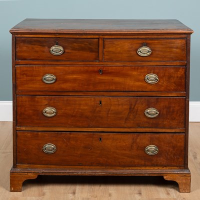 Lot 361 - A 19th century mahogany chest of drawers