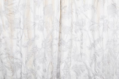 Lot 1307 - A set of six Chelsea textiles of London curtains