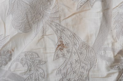 Lot 1307 - A set of six Chelsea textiles of London curtains