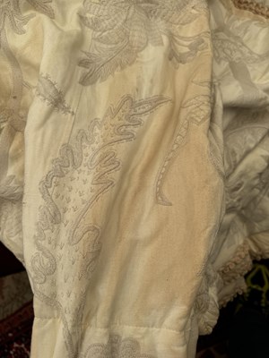 Lot 1307 - A set of six Chelsea textiles of London curtains
