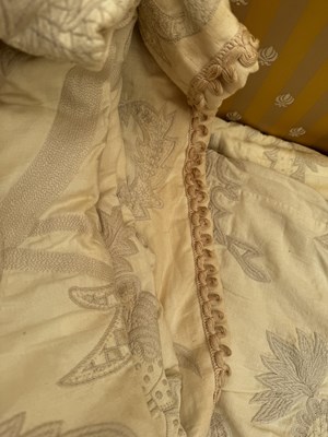 Lot 1307 - A set of six Chelsea textiles of London curtains