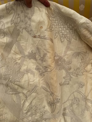 Lot 1307 - A set of six Chelsea textiles of London curtains