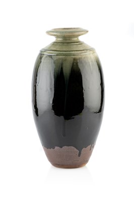 Lot 618 - Richard Batterham (1936-2021) Large vase with...