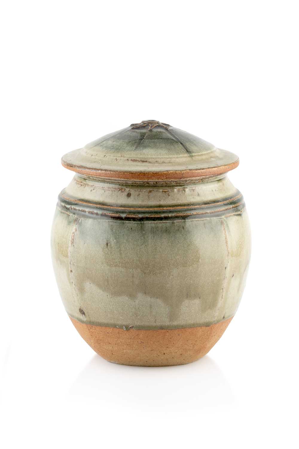 Lot 650 - Richard Batterham (1936-2012) Large pot and...
