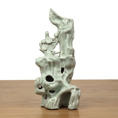 Lot 443 - Celadon flower holder Chinese, 17th Century...