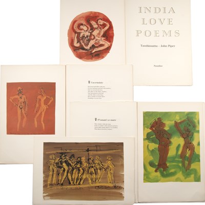 Lot 277 - John Piper (1903-1992) India Love Poems signed...