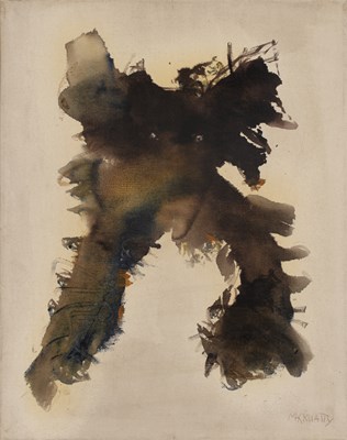 Lot 62 - Max Kuatty (1930-2011) Untitled Abstract oil...
