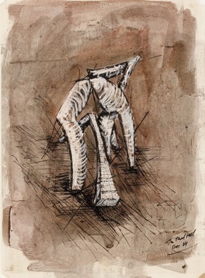 Lot 72 - Timothy Threlfall (1940-1999) Two sculpture...